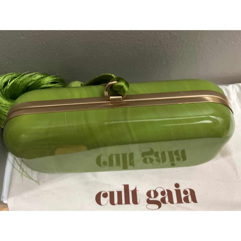 Cult Gaia
small Yasmin tassel-embellished clutch bag - Picture 7 of 10